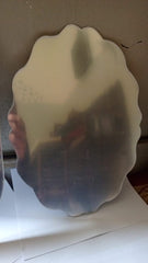 1pcs Decorative Wave Shaped Mirror /wavy Mirror, Long Wave Mirrors For Home Decors